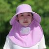 Moisture Wicking Ponytail Hat for Teens Adult Sunproof Holiday Hat with Face Cover Sun Hat Comfortable Cycling Hat