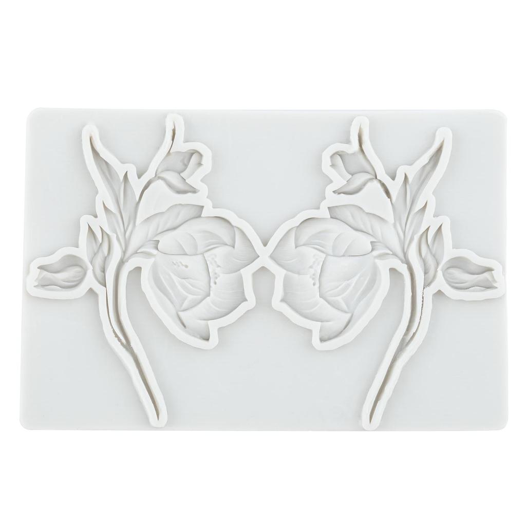 Rose Silicone Molds Rose Flowers Fondant Mold Cake Decorating Tools Cupcake Topper Candy Chocolate Gumpaste Mold