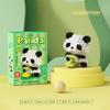 New Building Blocks Boys and Girls Panda Series Cute Orchid Flower Micro Particles Assembled Toy Birthday Gift