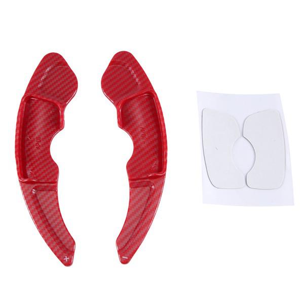 Steering Wheel Shift Paddle Set (Plastic, Red) for Lexus IS200 None