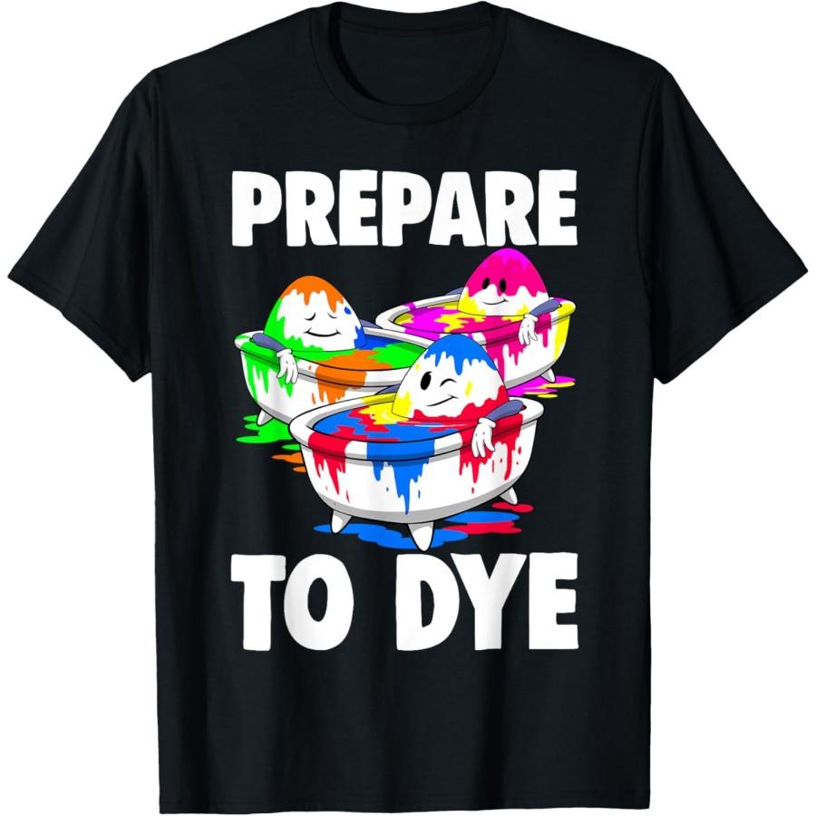 Пасхальная футболка мужская Готовься красить футболка Пасхальная футболка S