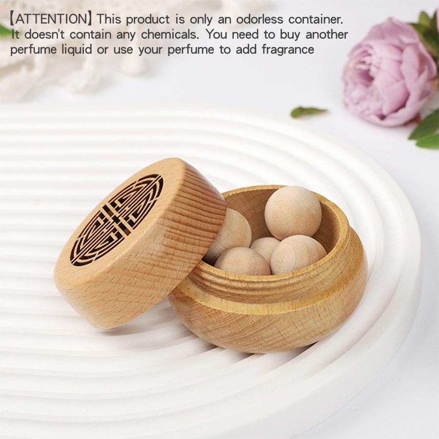 

Ancient No Perfume DIY Fragrance Wooden Box Aroma Diffuser Decorations Portable Items Living Room Bedroom Car Home Accessories