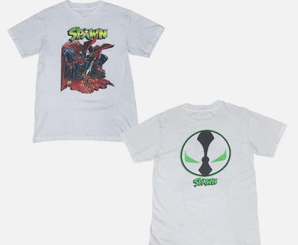 Винтажная футболка Spawn 1993 Hanes Унисекс Подарок фанату S-5XL Репринт Унисекс футболка L