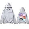 Kpop Dämonenjäger Huntrix Cartoon Reißverschluss-Hoodies Niedlich Anime Herren Damen Sweatshirt Herbst Winter Locker Fleece Mäntel