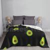 Was soll ich sagen, ich mag Avocados Design Decke für Sofa Bett Reise Avocado Ranke Meme Trendig Süß Lustig