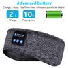 Kabellose Bluetooth-Musik-Augenmaske, Sport-Stirnband, geräuschdämpfende Kopfhörer, Telefonieren, Laufen, Yoga, Musik-Kopfhörer, kabelloser Schlaf-Kopfhörer