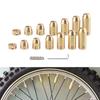Poids d'équilibrage dynamiques pour roues à rayons de moto Adaptés aux rayons internes de 48 mm Alliage de laiton pour une performance de roue stable et précise