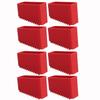 8/1PCS Replacement Ladder Leg Protector Covers Non-slip Step Ladder Feet Covers Household Red Black TPR Insulating Foot Sleeves
