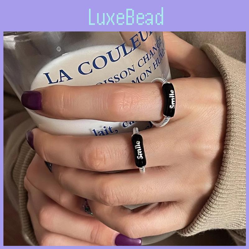 Chic Adjustable Copper Ring For Women Stylish Geometric Design With High-end Feel 2024 Spring Collection