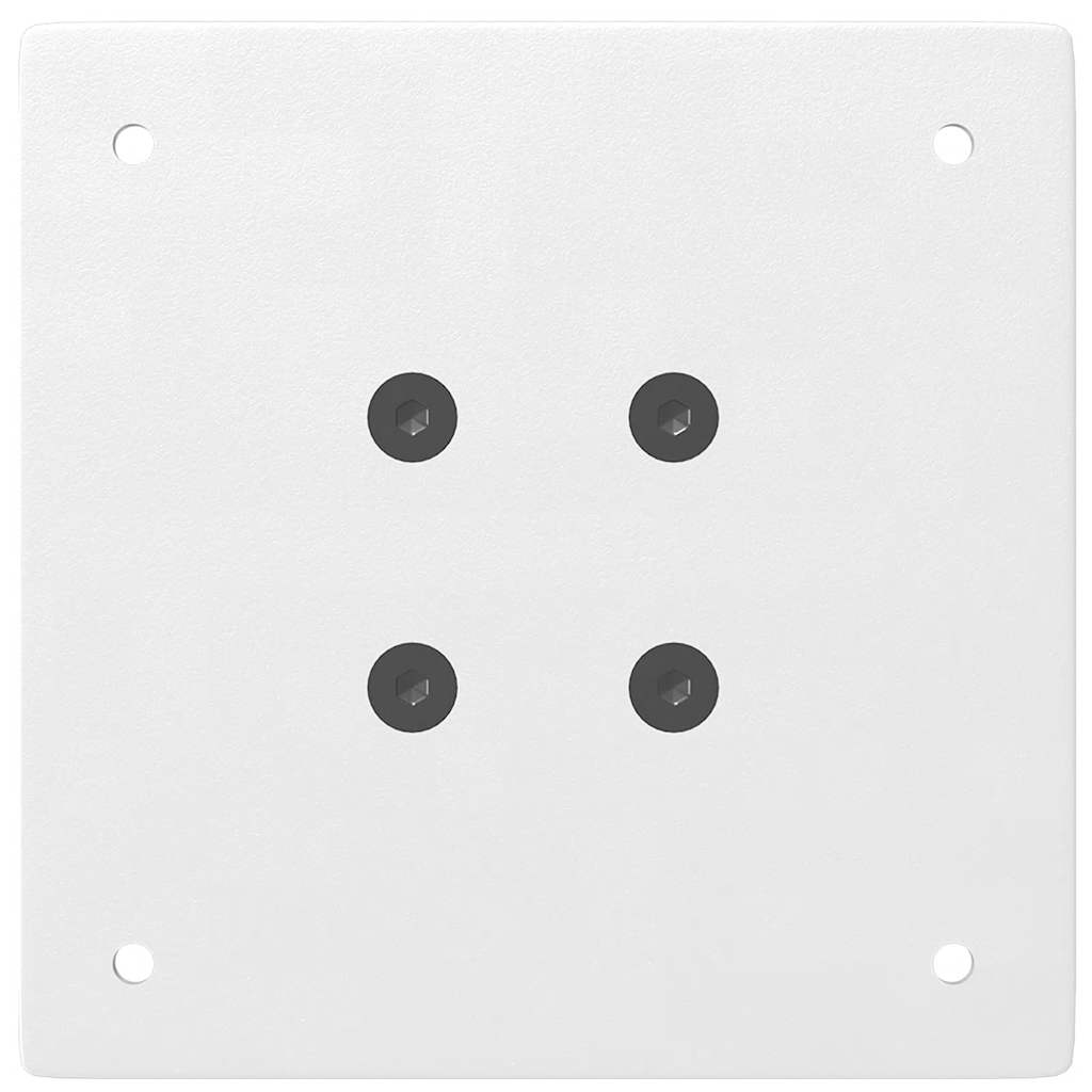Vidaxl Nogi Do Stolika Kawowego, 4 Szt., Biale, 72-74 Cm, Stal