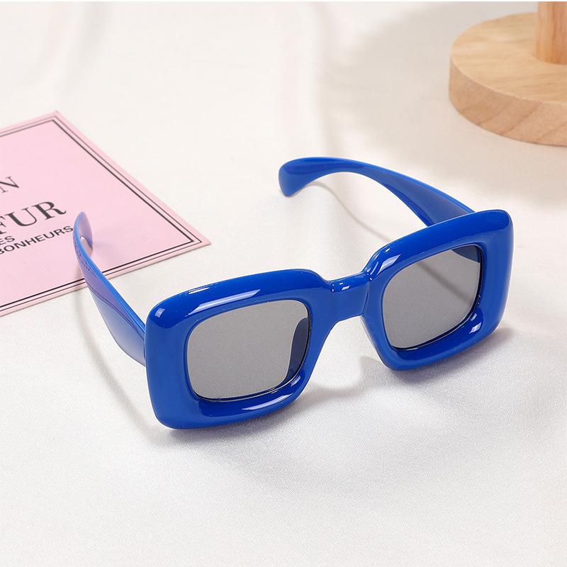 3-12 s New Square Sunglasses for Boys Girls Y2K Retro Design Shades Candy Color Goggle Sun Glasses Kids Children Eyewear