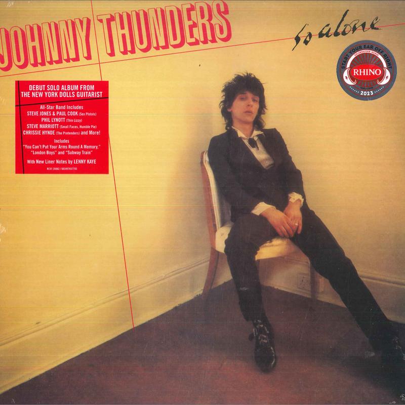 LP Record JOHNNY THUNDERS - So Alone (Red Vinyl)(140g) RCV126982RVINYL Real Records, R 2023 Worldwide Rock