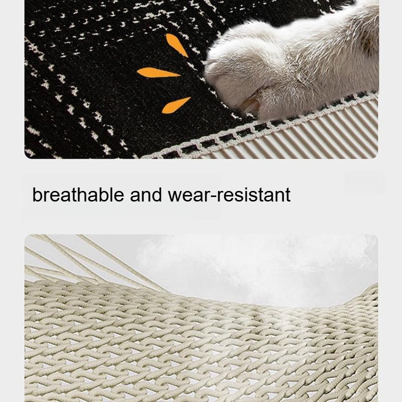 Piece Checkered Chenille Sofa Cushion Universal Anti Slip Cushion for All Seasons Sofa Cover Cloth Anti Cat Scratch Wear-resistant Home Decoration