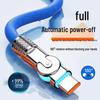 120W Fast Charging Type-C Cable, 180° Rotating Design, Compatible with Huawei and Vivo PO Flash Charge
