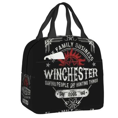 Nadpřirozená Izolovaná taška na oběd pro ženy The Family Business Winchester Things Chladicí termobox na bento venkovní kempování