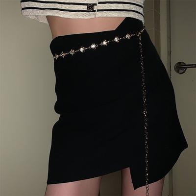 Fashion Versatile Ethnic Style Tassel Waist Chain For Women Girls Exaggerated Single Layer Body Chain Party Jewelry Gifts