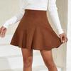 Women's Color Corduroy Skirt Fashion Sweet High Waist Umbrella Skirt