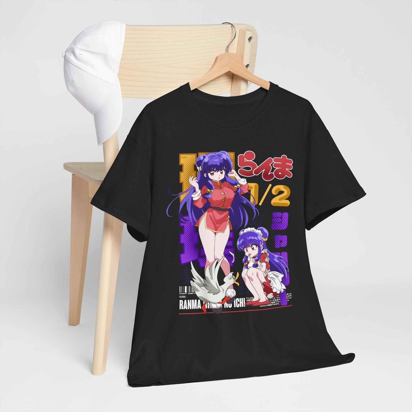 

Shampoo Rumiko T-Shirt Mens Womens Tees Top Takahashi Ranma 1/2 Girl Kawaii Funny Anime Tee All Size 4XL