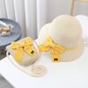 Kapelusz przeciwsłoneczny dla dzieci Dziewczęcy letni nowy styl kapelusz słomkowy zmiana ochrona przed słońcem kapelusz plażowy kapelusz przeciwsłoneczny kapelusz rybaka