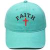 Hot Sale FAITH Alphabet Embroidery Baseball Cap Washed Retro Daddy Hat Men's and Women's Casual Shade Daddy Hat