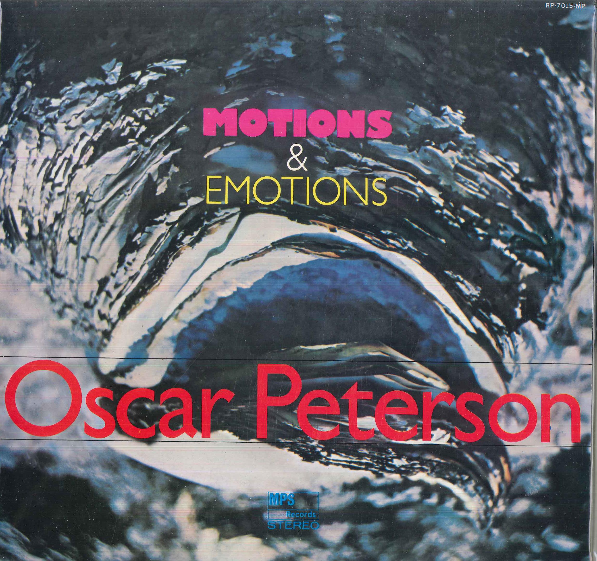 

LP Record OSCAR PETERSON Motions Emotions RP7015MP MPS Records 1974 Japan Obi Jazz Used