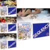 Fun And Engaging Sequence Game Classic Board Game For Family And Friends Gatherings