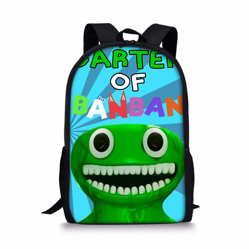 Classic Peculiar Cool Banban Garden Notebook Backpacks Pupil School Bags 3D Print Oxford Waterproof Boys/Girls Laptop Backpacks