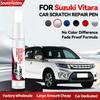 Exklusives Fahrzeugzubehör für Suzuki Vitara Autolack Reparaturstift Touch-Up Kratzerentferner DIY Auto Zubehör Weiß Silber YH O