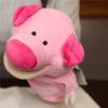 Plush Animal Hand Puppets: Interactive Monkey & Pig - Soothing Toy for Early Education & Parent-Child Play
