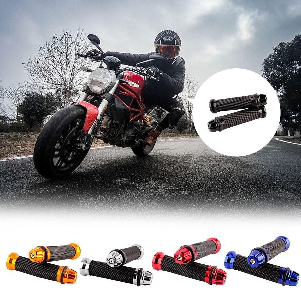 7/8 Inch Motorcycle Grips 22mm DIY Motorcycle Handle Non-slip for Aprilia Victory Honda Suzuki Kawasaki Yamaha BMW Ducati