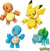 MEGA Pokemon Kanto Team Baustein 130 Alter 6 und HFG05 Set, Teile, Oben,