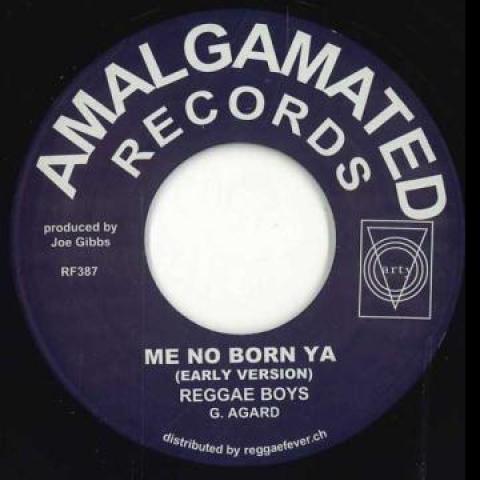 

7-дюймовая пластинка REGGAE BOYS / VAL BENNETT & THE HIP - Me No Born Ya (Ранняя версия) / Хип RF387 Объединенный/Рег 2023 Швейцария Регги, Ска и Даб Б/У