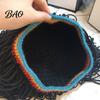 Partykostüm Hut Hip Hop Stil Hut, Einteilige Dreadlock Perücke Gestrickte Jungen und Mädchen Elastische Faser Kappe, Musikfestival für Partys Festivals Halloween