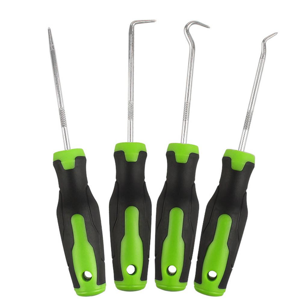 4Pcs/Set Car Oil Seal Screwdrivers Set Auto Vehicle Removal Pick Hook Set O Ring Seal Gasket Puller Remover Repair Tool