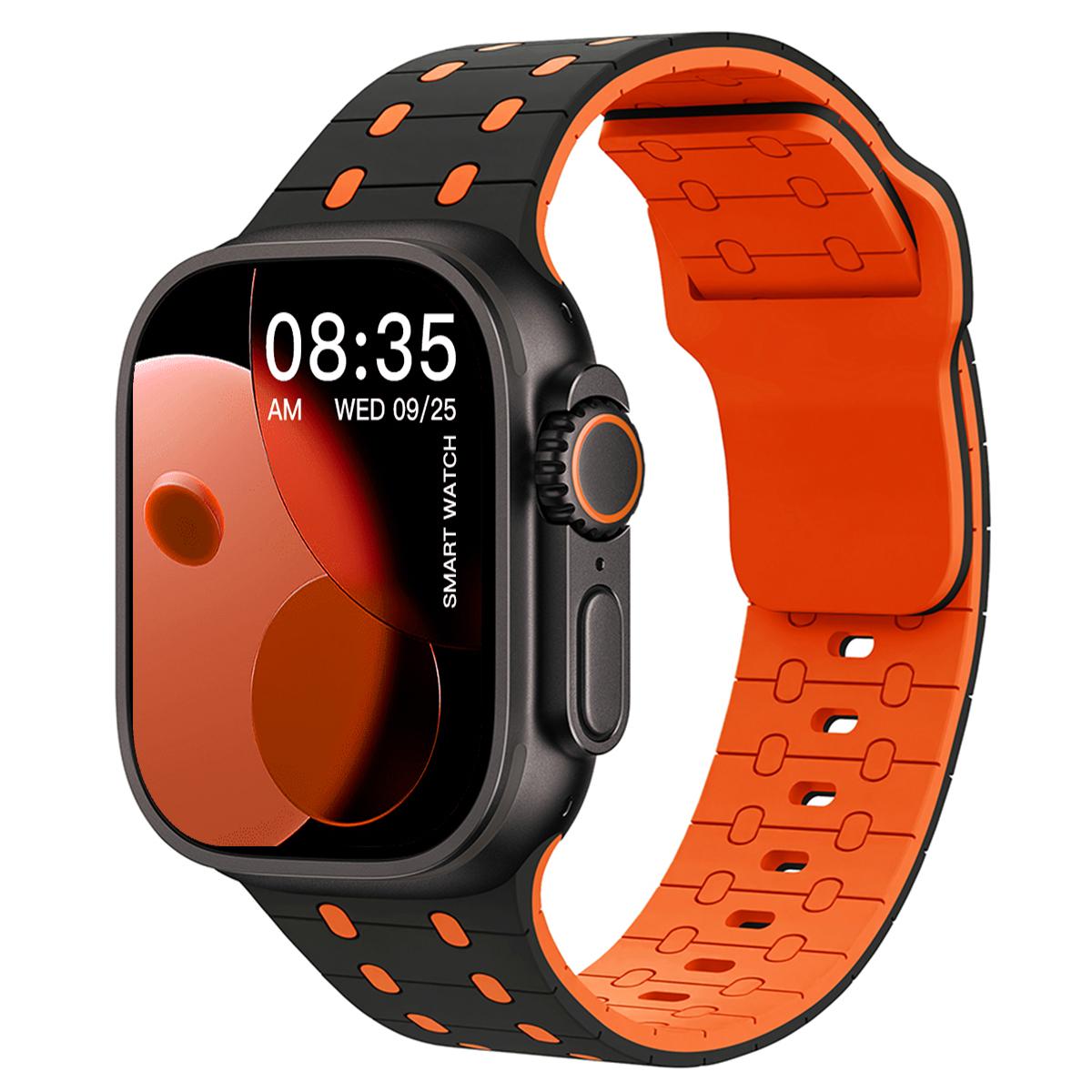 

Silicone band For Apple watch Strap 45mm 41mm 44mm 49mm 40mm 38 42mm 46mm bracelet correa iwatch Series 10 9 8 7 6 5 3 SE Ultra Series10 42mm
