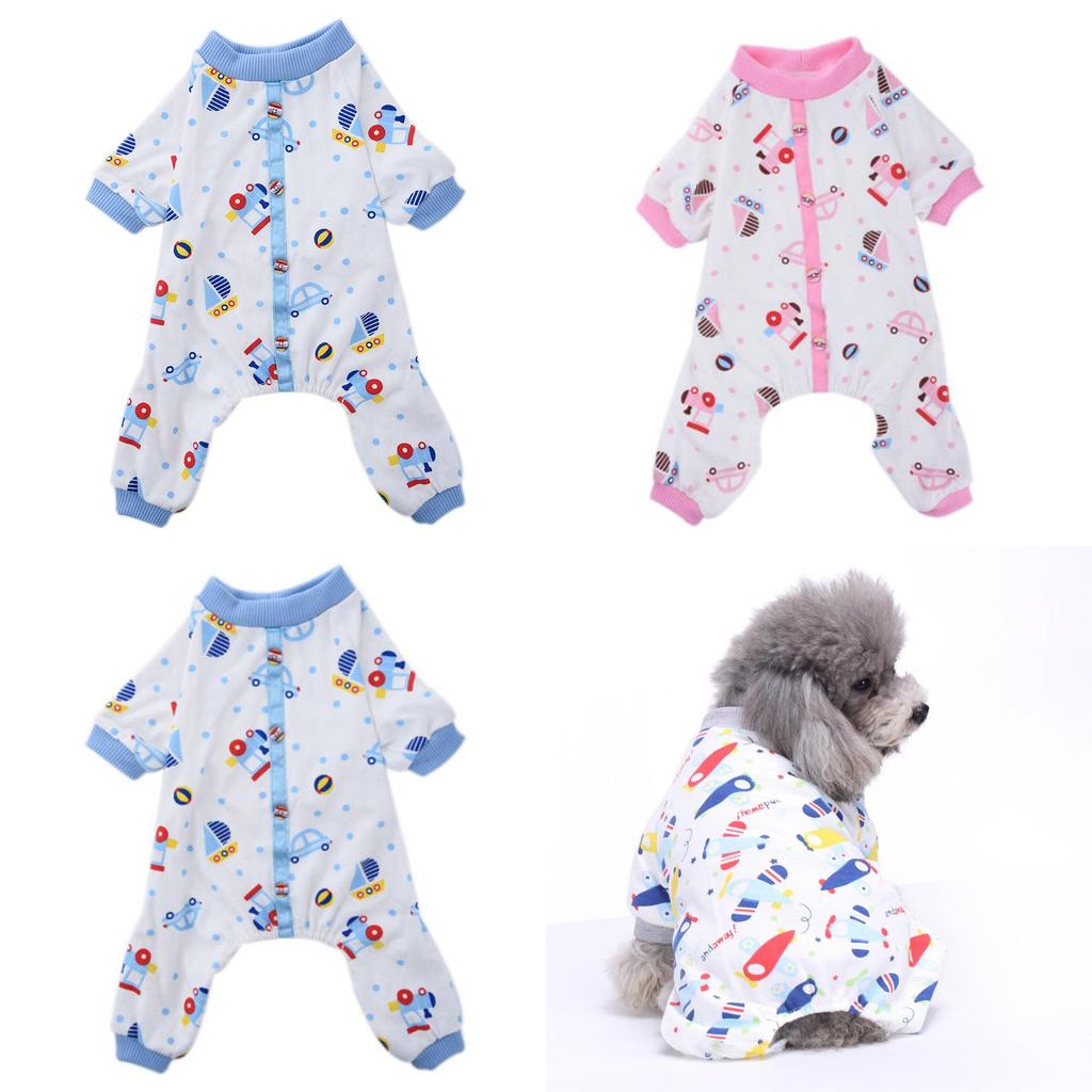 Premium Quality Pyjamas For Petit Chien And Chiot Featuring Cozy Cotton Material