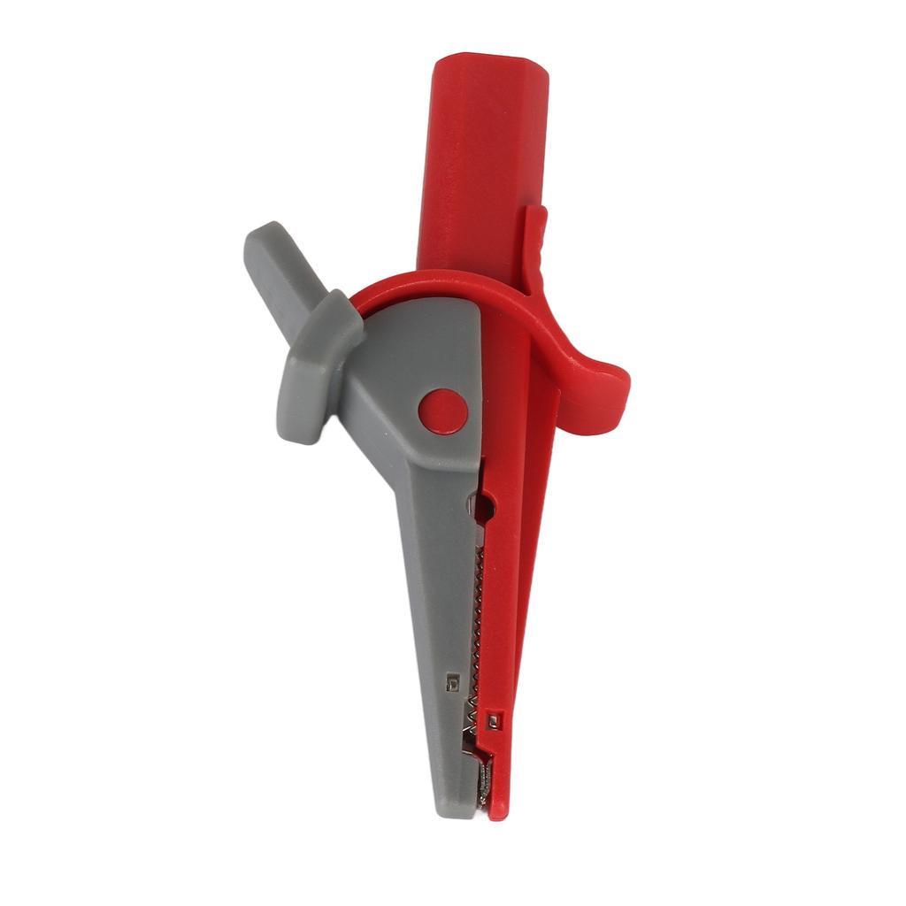 Insulated Test Clamp Safe 20mm Opening Current Test Clip with 4mm Banana Socket for Car Trucks Electrical Projects