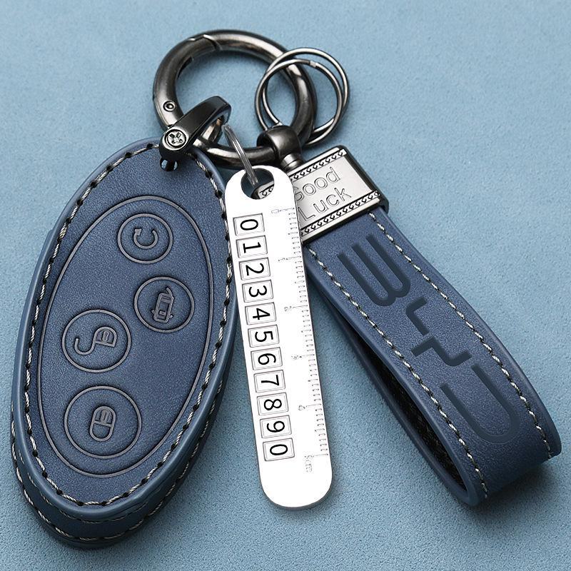 BYD Car Key Cover for 24 Models: Seagull, Yuan Plus, Song Pro, Qin DMI, Han EV, Tang, Dolphin