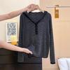 Early Autumn Fashion Comfortable Hooded Knitted Sweater Women's Striped Top Women's