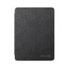 Clear Fabric Back Cover for Kindle Paperwhite 12th Generation and Kindle Colorsoft (Black)