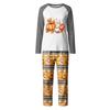 Halloween Print Family Matching Long Sleeved Parent-child Suit Home Clothes Suit Fall