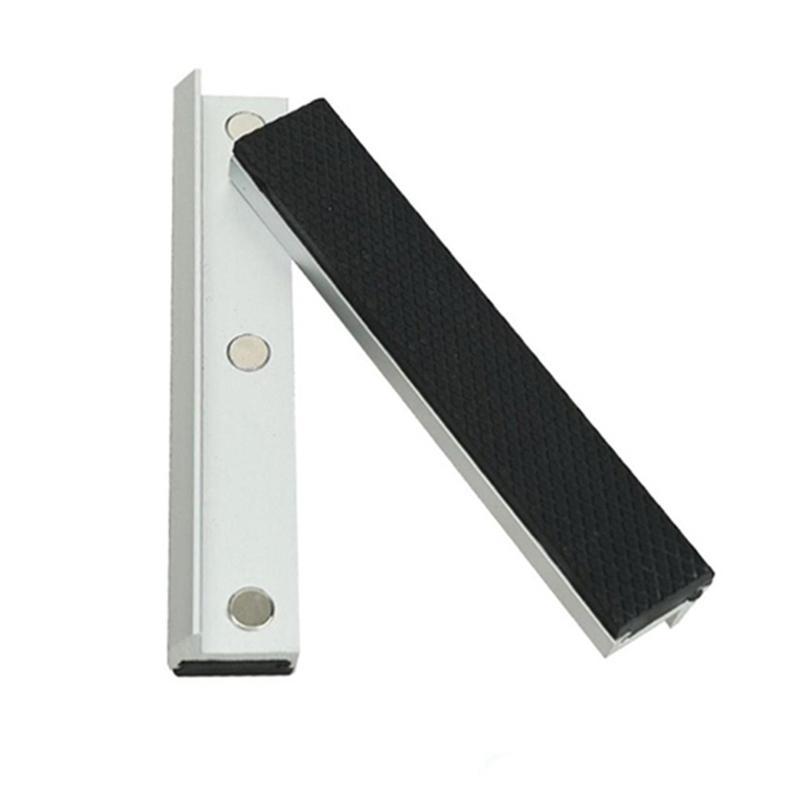 

100mm 4 Inches Bench Machine Tool Anti-slip Vise Grip Pad Machine Tool Cover Aluminum Alloy Cover Enhanced Control 4inch