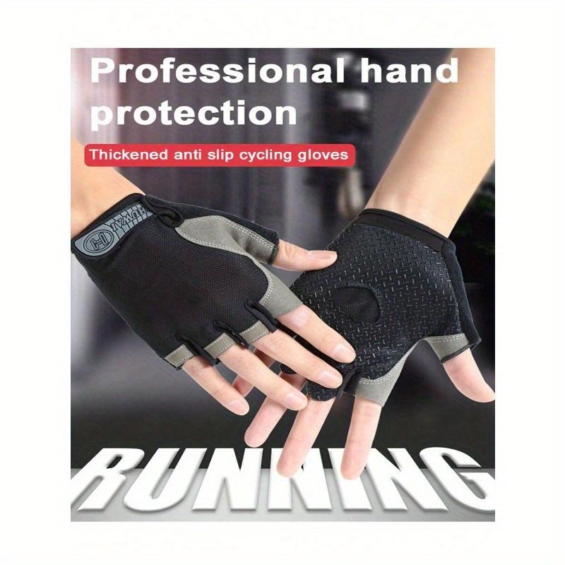 1pair Unisex Outdoor Sports Half Finger Gloves for Workout, Yoga, Cycling, Climbing, Driving, Suitable for Cycling, Riding Motorcycle and Skiing