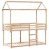 Bunk Bed Without Mattress 90 X 200 Cm Solid Pine Wood