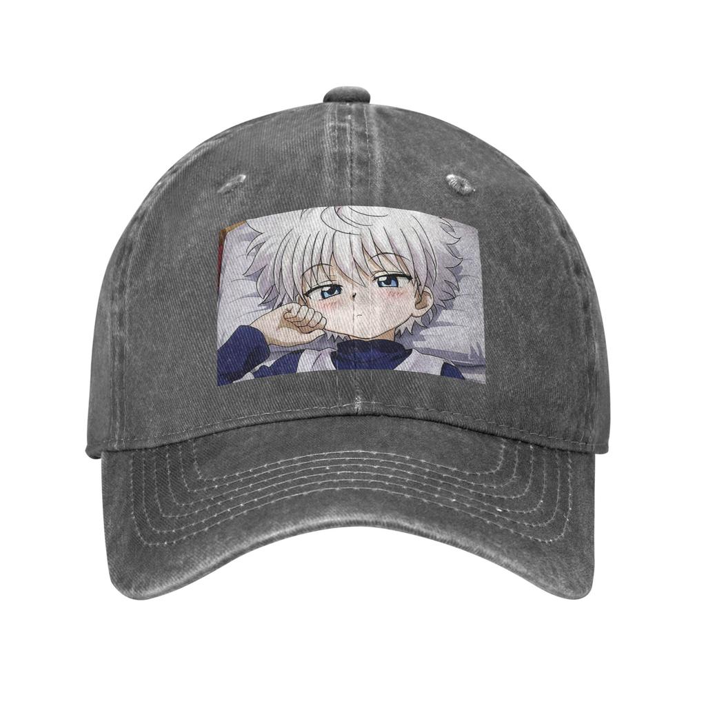 Anime Hunter X Hunter  Denim Cap Casual Baseball Caps Adjustable Hat Summer Unisex Baseball Hats