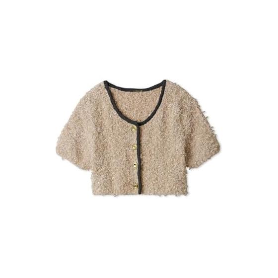 SNIDEL Fancy Yarn Jacket Cardboard SWNT252119 Women s