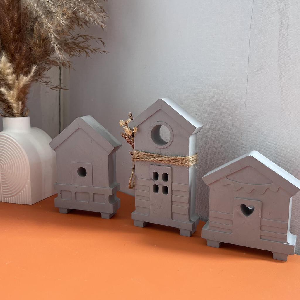 Ozdoba Dom nad Morzem Formy Silikonowe Duże Średnie Małe Łódź Kotwica Ozdoba Domu Formy do Odlewania