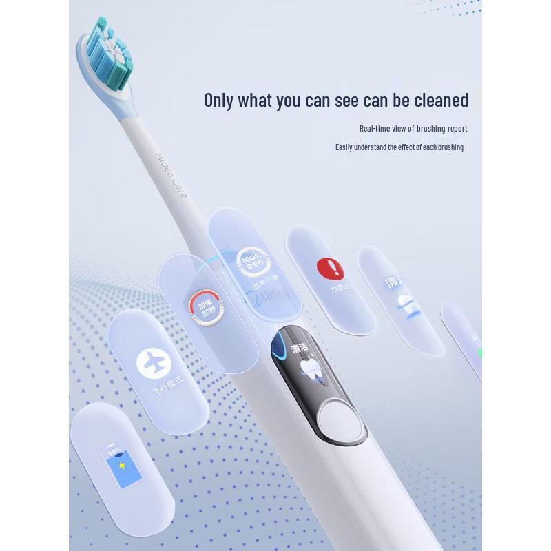 Midea YM6Pro Smart Sonic Electric Toothbrush CN plug (adapter included)