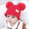 Knitted Beanie Cap Cute Pullover Hat Fashion Warm Hat  for Baby