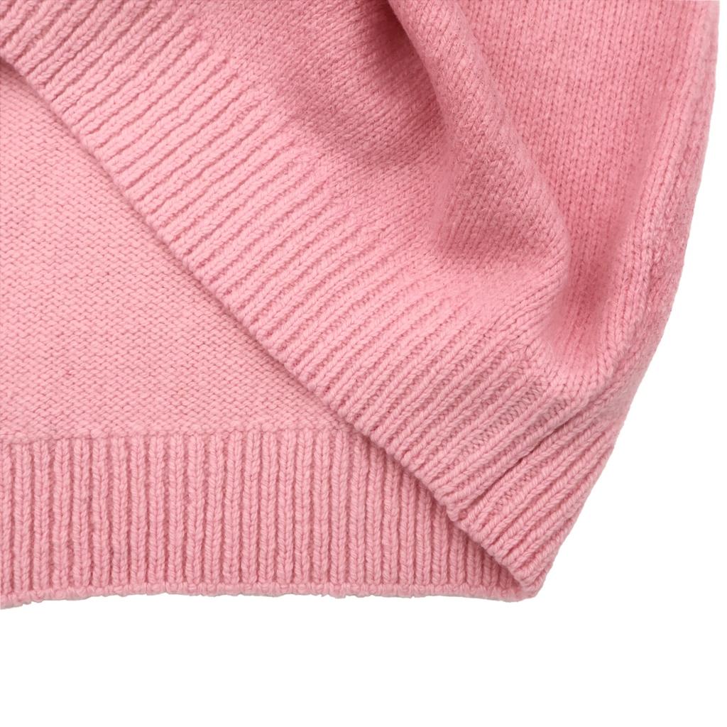 Supreme Flocked Logo Sweater Red